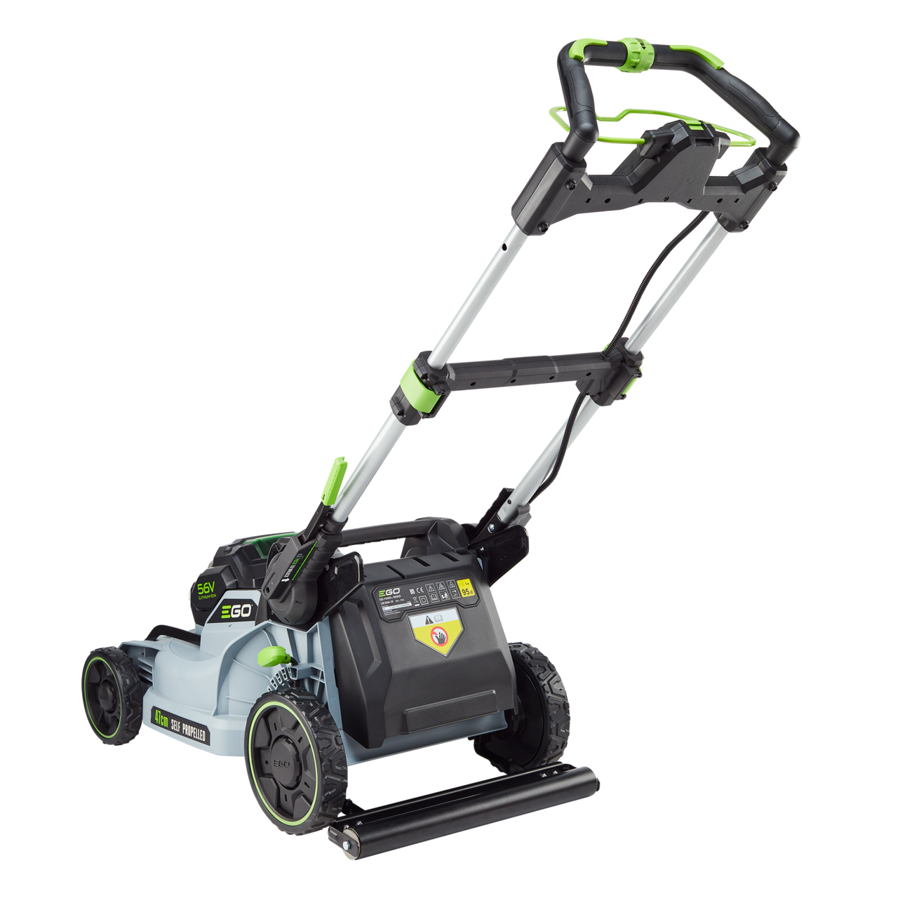 Image of Lawn mower with rear roller for stripes